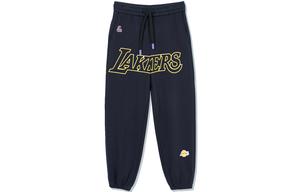 Джек джонс x нба x лос-анджелес лейкерс нба x голден стейт уорриорз нба вязаные спортивные штаны унисекс JACK&JONES, синий