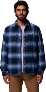 Куртка-рубашка Columbia Windward II для мужчин, Collegiate Navy Blurred Ombre