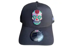 New Era Хлопковая полиэстеровая пленочная бейсболка унисекс черная, Black