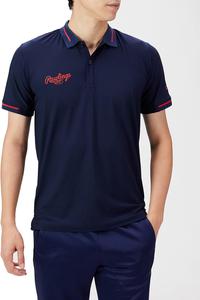 Мужская поло-рубашка с коротким рукавом Rawlings AST9F03, темно-синий