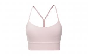 Женская майка для йоги Lululemon, кремово-малиновая