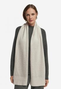 Шарф Falconeri Scarf, White/Light Grey