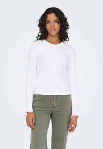 Футболка с длинными рукавами onlval life oneck jrs Only, Bright White