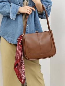 Cachecache / Сумка-тоут с длинной ручкой и подвеской в виде шарфа