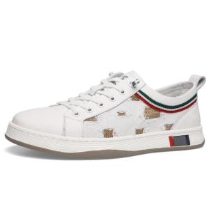 Износостойкие мужские скейтерские кеды Low Top FAPAI, белый