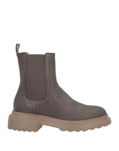 Ботильоны Pomme D'Or, серо-коричневый