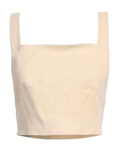 Кроп-топ Pinko, бежевый