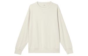 Футболка унисекс светло-бежевая Uniqlo, светло-бежевый