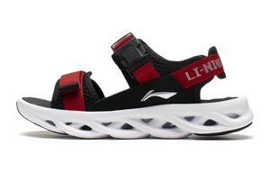 LiNing ARC 1.0 Амортизирующие детские сандалии черно-красные для подростков LINING YOUNG