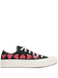 Холщовые кроссовки Chuck 70 Comme Des Garçons Play x Converse, черный