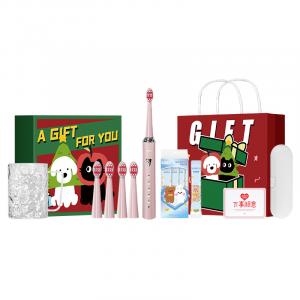 Электрическая зубная щетка AUX, розовый