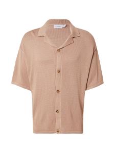 Вязаный кардиган TOPMAN, Camel