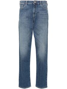 Джинсы Emporio Armani средней посадки, облегающие, синий