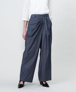 Широкие зауженные брюки, заправленные в брюки Astraet, цвет Navy