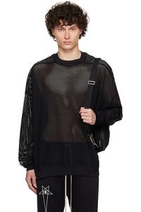 Чемпион джамбо свитшот Rick Owens, черный