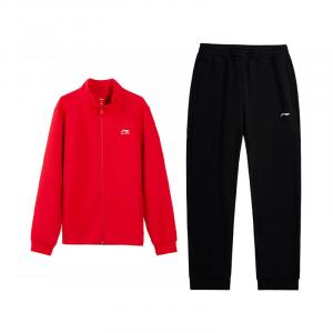 Li-Ning Casual Sportswear мужская, bull красный top+черный pants