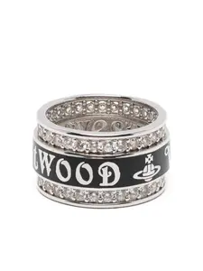 Декорированное кольцо Orb Vivienne Westwood, серебристый