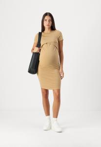Дневное платье OLMADELIE DRESS ONLY MATERNITY, песочный
