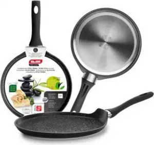 Сковорода для блинов Ibili Natura с антипригарным покрытием Ø 25 см для индукционных плит, алюминий, без ПФОК IBILI MENAJE, S.A.