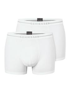 Шорты/брюки в стиле ретро из хлопка Flex белого цвета Schiesser