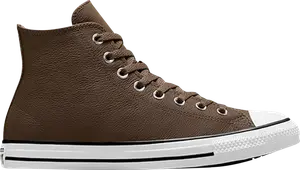 Кроссовки Chuck Taylor All Star Leather High 'Squirmy Worm Brown', коричневый