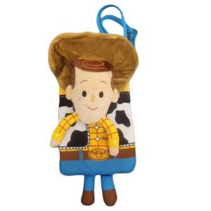 Disney Полиэстеровый наплечный поясной чехол для телефона, Brown & Blue