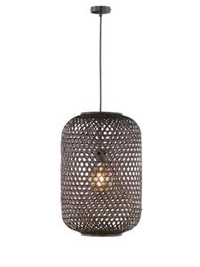 Schöner Wohnen Подвесной светильник Calla черного цвета - (В) 22 см x Ø 17 см