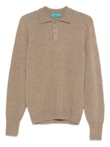 Водолазка на пуговицах Drumohr, нейтральный