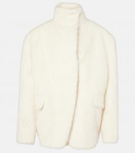 Куртка из смеси альпаки Magda Butrym, кремовый