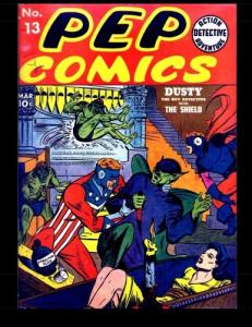 Pep Comics #13: Golden Age Superhero Comic (CreateSpace Independent Publishing Platform)