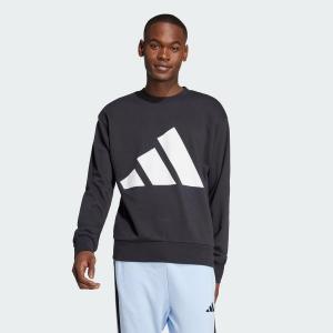 ADIDAS Толстовка Essentials с большим логотипом из французского трикотажа