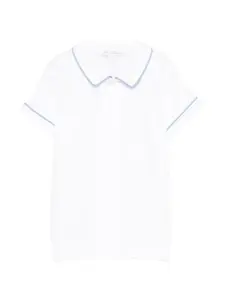 Поло с короткими рукавами Mariella Ferrari, белый