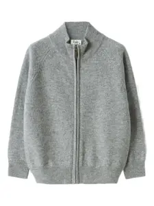 Кардиган на молнии Il Gufo, серый