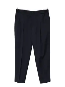 Брюки прямого кроя из шерстяной смеси Manuel Ritz, синий