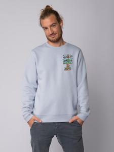 Толстовка wat? Apparel Adventure is everywhere, цвет serene blue