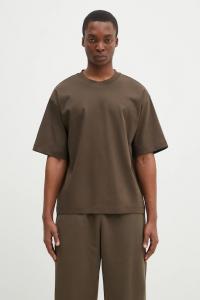 Футболка из хлопка Pangaia,  коричневый