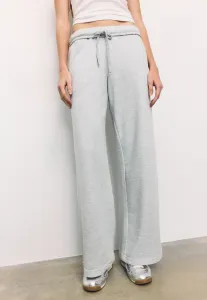 Широкие спортивные брюки-джоггеры Stradivarius, Grey