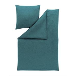 Постельное белье Jersey 135x200 см, цвет «петроль», однотонное Estella, бензин