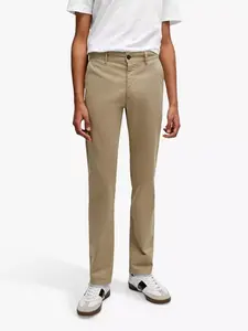 Брюки HUGO BOSS BOSS Slim Fit Chino, цвет pastel/brown