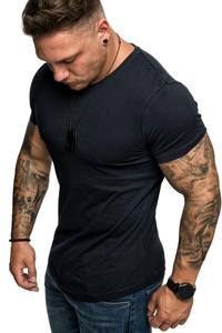 Футболка Amaci&Sons mit Rundhalsausschnitt TACOMA, цвет Navyblau