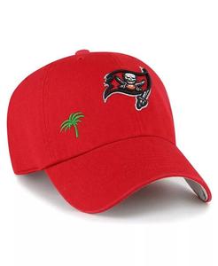 Женская красная регулируемая шляпа Tampa Bay Buccaneers Confetti Icon Clean Up '47 Brand, красный
