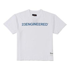 Футболка men's 23 engineered sports short sleeve white t-shirt Air Jordan, белый