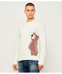 Свитер Regular fit Ea7, белый