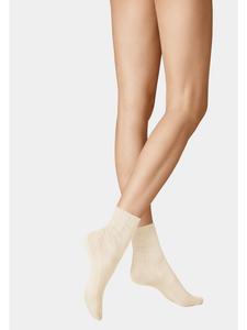 Носки Zigzag Fashion в кремово-белом цвете Kunert