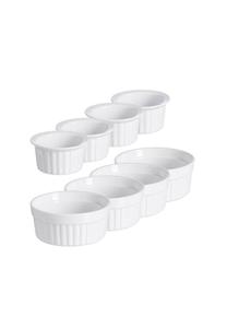 Формы для запекания Ritzenhoff & Breker Bianco, 8 штук, 10/11 см, белый