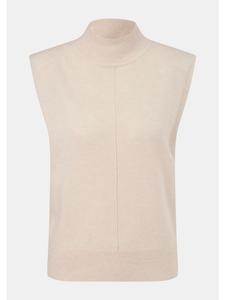 Comma Вязаный жилет, цвет 80W0_светло-бежевый