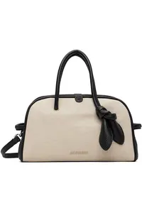 Jacquemus Бежевая маленькая сумка "Туризмо"