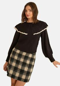 Джемпер Love & Roses Jumper, Black Tipped/Black