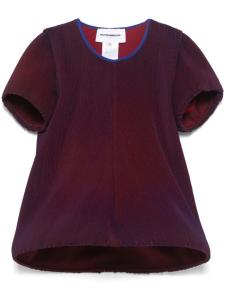 Плиссированный топ Melitta Baumeister, синий