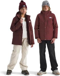 Куртка подростковая North Down Triclimate 3-в-1 THE NORTH FACE | Водонепроницаемая, с проклеенными швами, пришитым капюшоном и двусторонним внутренним слоем, Sumac